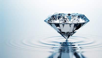 Unique properties of a diamond